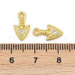 Латунные микро проложить кубического циркония подвески&nbsp;KK-H093-08G