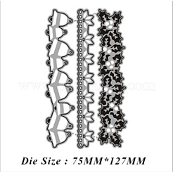 Рождественские трафареты для резки углеродистой стали X-DIY-G029-12MP