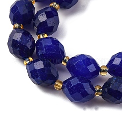 Бусины из натурального белого нефрита G-D305-B01-01E