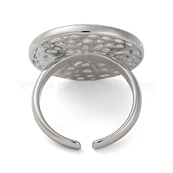 Стойка гальванопокрытие латунные манжеты кольца для женщин мужчин KK-M021-01P