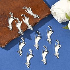 Соединители из цинкового сплава в тибетском стиле&nbsp;X-TIBEP-R334-233AS-RS