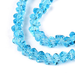 Прозрачные стеклянные бусины&nbsp;LS-GLAA-N018-4mm-03