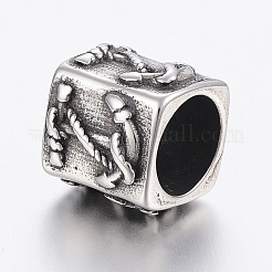 Бусины из нержавеющей стали 304 X-STAS-H440-20AS