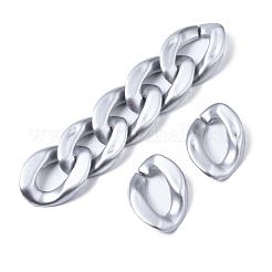 Anillos de enlace de acrílico opacos&nbsp;OACR-S038-003B-05