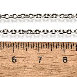 Не тускнеющие ожерелья из нержавеющей стали марки 304 NJEW-K090-01P