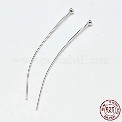 925 Sterling Silber Kugelkopfstifte&nbsp;STER-F018-03G