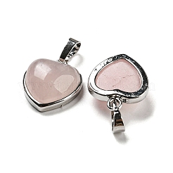 Природного розового кварца подвески G-I358-A22