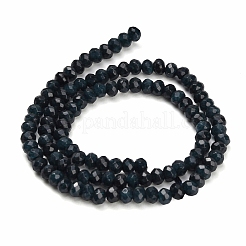 Gefärbt natürlichen weißen Jade Perlen Stränge&nbsp;GG-CBAF9EE-A08-3x4mm