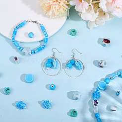 Наборы фарфоровых бусин ручной работы PORC-DR0001-01B