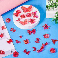 Наборы для самостоятельного изготовления бусин и подвесок из смолы RESI-TAC0011-78A