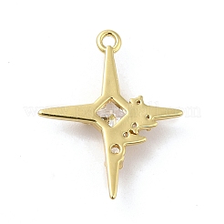 Латунные микро проложить кубического циркония подвески&nbsp;KK-Q772-04G