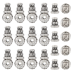 Тибетский сплава типа 3 отверстие гуру шарики FIND-TAC0017-34A