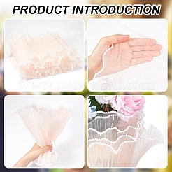 1 пакет полиэстеровая сетчатая бумага для упаковки букетов цветов DIY-BC0013-63A