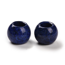 Synthetische Edelsteinimitation Lapislazuli europäische Perlen&nbsp;G-R488-01L
