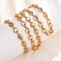 Наборы цепочек и браслетов из нержавеющей стали 304 с овальными звеньями для женщин.&nbsp;SJEW-F228-01G