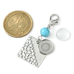 Подвесное украшение из нержавеющей стали 304&nbsp;HJEW-JM01549