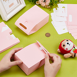 Прямоугольные бумажные подарочные пакеты с дырочной ручкой&nbsp;CON-WH0088-86A