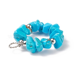 Природные каменные смешанные подвески PALLOY-JF01787