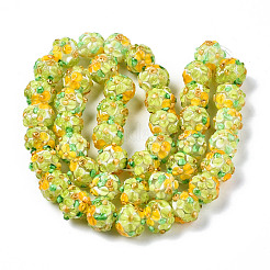 Бусы лэмпворк ручной работы LAMP-N021-015A-05