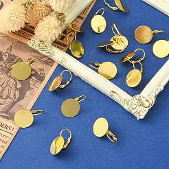 Латунная фурнитура Leverback для серег KK-F718-05G