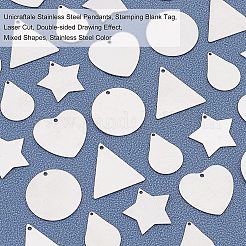 30 шт. 5 подвески из нержавеющей стали 304 STAS-UN0023-73