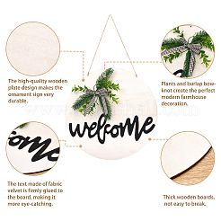 Деревянные украшения&nbsp;HJEW-WH0006-40