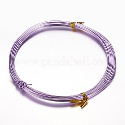 Fil d'artisanat rond en aluminium&nbsp;AW-D009-1mm-10m-06