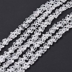 Millefiori a mano fili di perline di vetro&nbsp;LAMP-J035-6mm-55