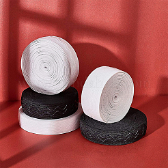 Bande de préhension élastique en silicone antidérapante en polyester&nbsp;SRIB-WH0006-22A-02