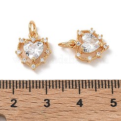 Ciondoli Shegrace per San Valentino in ottone con zirconi cubici trasparenti&nbsp;XGRQ4G360-688G