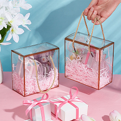 20 caja de regalo de plástico transparente para mascotas&nbsp;CON-BC0007-75B