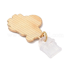 Рождественская тема сплав эмаль подвеска мобильный ремешок HJEW-JM03451