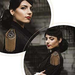 Съемные железные погоны с кисточками FIND-FH0005-47G