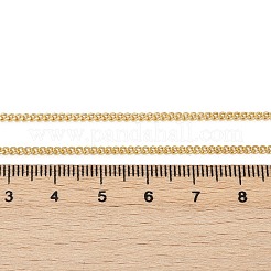 Латунные Снаряженная цепи ожерелья&nbsp;X-NJEW-K123-09G