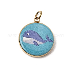 Pendentifs imprimés en acier inoxydable 304&nbsp;SA-CBACFAA-04G