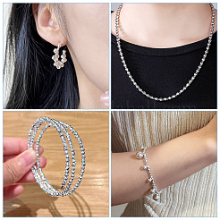 50 шт. 925 серебряные бусины-разделители&nbsp;STER-TA0001-30