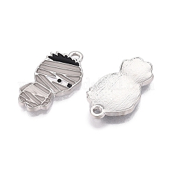 Подвески из эмали и светящегося сплава на тему хэллоуина&nbsp;ENAM-N056-228P