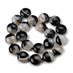 Природный агат бисер нитей&nbsp;G-F820-Q01-01