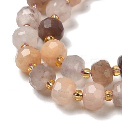 Природного кварца клубники нитей бисера G-P508-A16-01