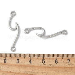 Латунные волнообразные соединительные подвески&nbsp;KK-S518-21P