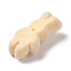 Мультяшные флокированные акриловые кабошоны MACR-K352-01B