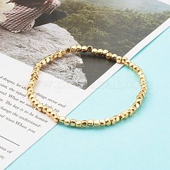 Комплекты эластичных браслетов из натурального радужного лунного камня и ляпис-лазури&nbsp;BJEW-JB06255-03