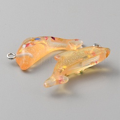 Прозрачные смоляные подвески&nbsp;DIY-TAC0020-25C