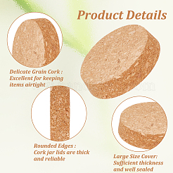 Пробка из дерева AJEW-WH0473-09