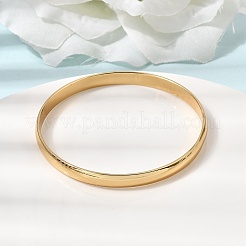 Bracelets simples en acier inoxydable 304 pour femmes et hommes&nbsp;BJEW-Z167-01G-01