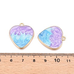 Crémaillère placage pendentifs en émail d'alliage&nbsp;LS-ENAM-N056-366KCG-03