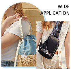 2 шт. 2 стиля мобильных ремешков из сплава и акрила AJEW-GL0002-68