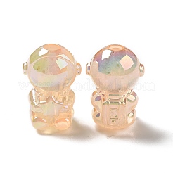 УФ-покрытие радужными переливающимися акриловыми бусинами&nbsp;PACR-M002-06A