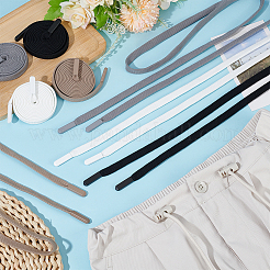 8 шт. сменные шнуры из полиэстера 4 цветов&nbsp;AJEW-BC0009-09