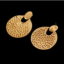 Полые серьги-гвоздики из цинкового сплава FS-WGB1409-01